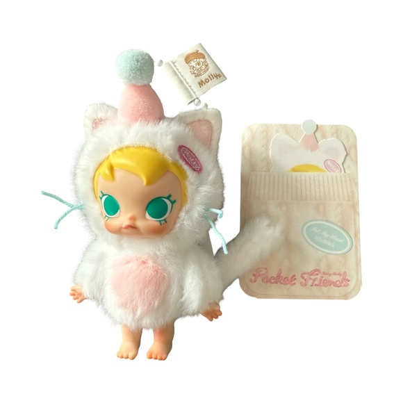 Pop Mart- Baby Molly Pocket Friends - Pet My Head - NO BOX - Picture 2 of 2